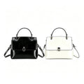 10.2" Handle Satchel in Top-Grain Leather