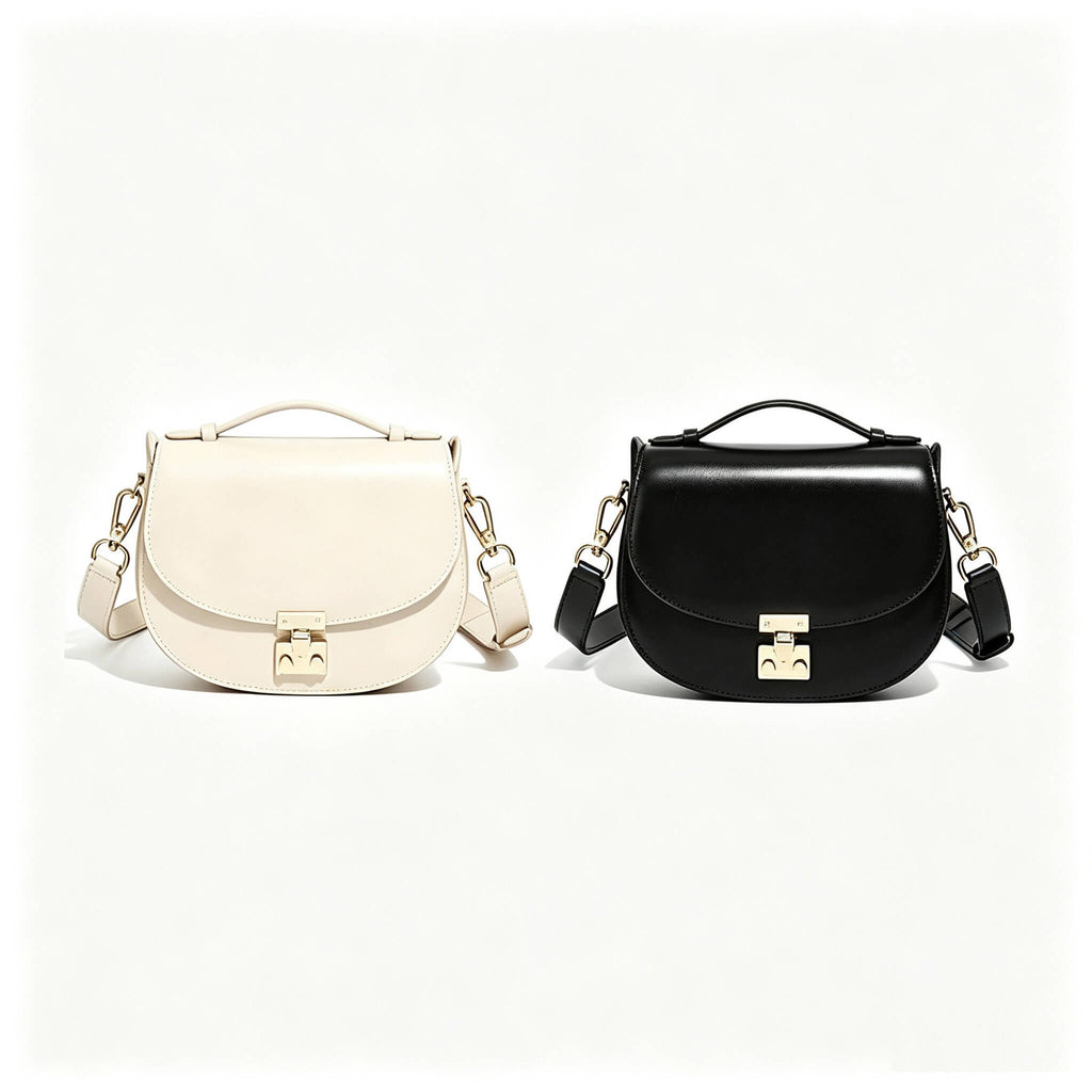 7.5" Saddle Bag in Smooth Grain Leather