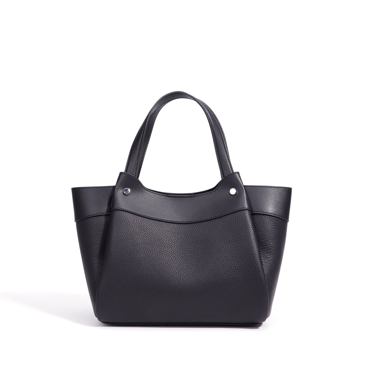 9.8"(Top 13”) Tote Bag in Top-Grain Leather