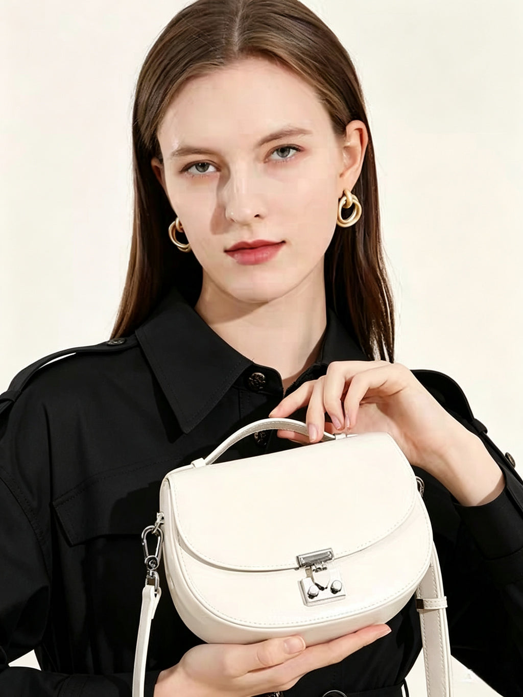 7.5" Saddle Bag in Smooth Grain Leather
